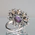 Perlenring Violet-Blossom