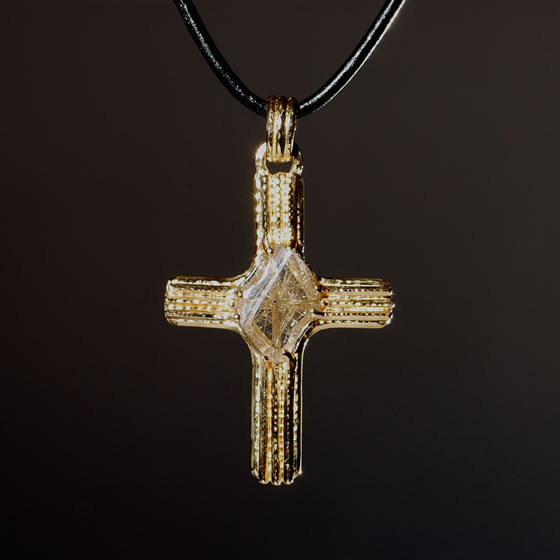 Goldkreuzanhänger Faith Goldkreuzanhänger Faith