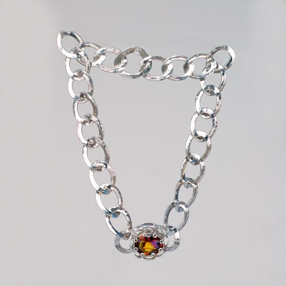 Silbercollier Marigold