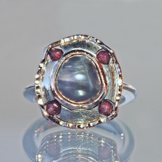 Perlenring Black-Pearl Perlenring Black-Pearl