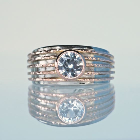 Weißgoldring Byzanz-Royal Weißgoldring Byzanz-Royal