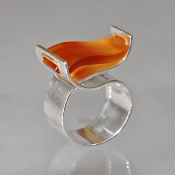 Ring Wave-Silver