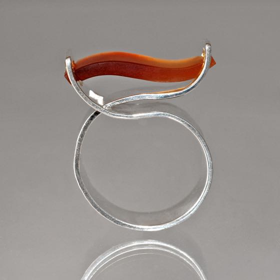 Ring Wave-Silver