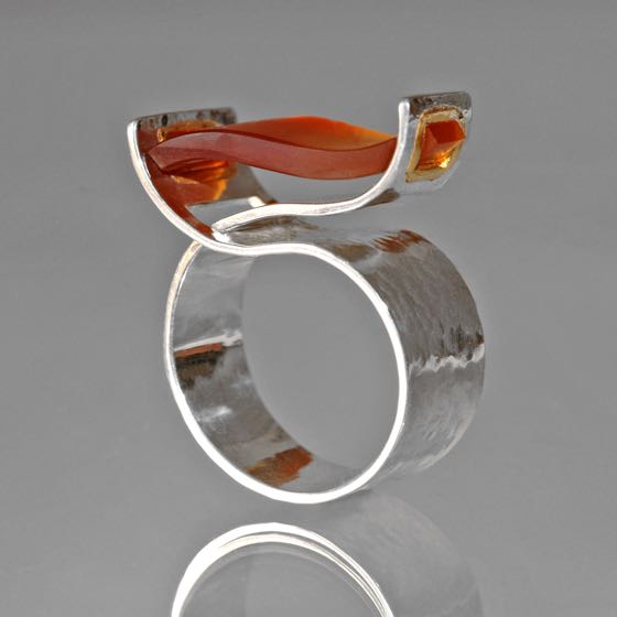 Ring Wave-Silver