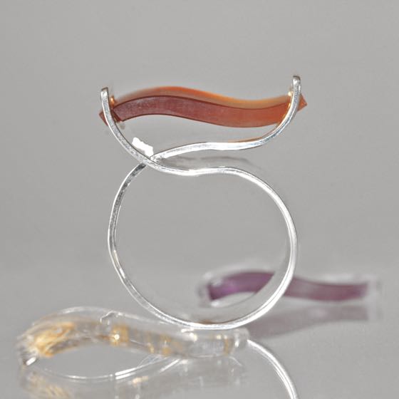 Ring Wave-Silver